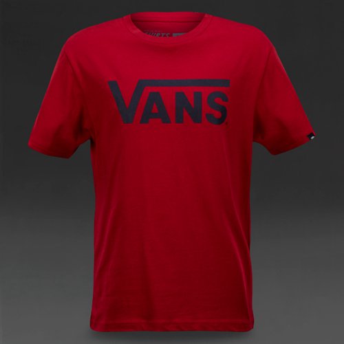 Vans Classic T-Shirt Cardinal / Navy for Boys